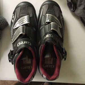 Giro cycling cleats.